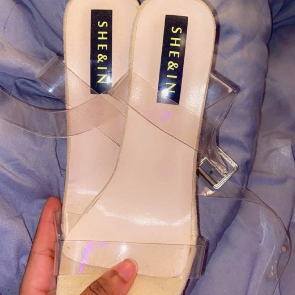 Shein Clear Heels